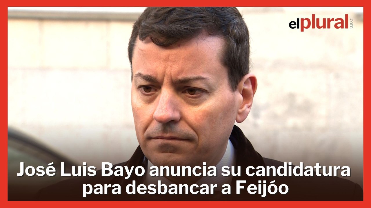 José Luis Bayo, nuevo candidato para desbancar a Feijóo de la Presidencia del PP