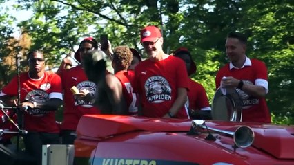 PSV - Les supporters célèbrent leur titre en Eredivisie