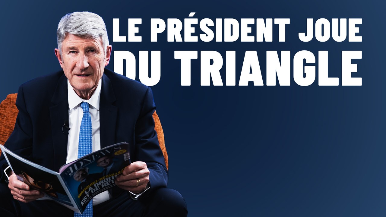 Philippe de Villiers : «Le président joue du triangle»