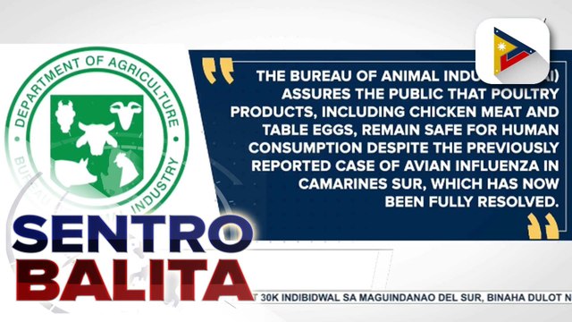 D.A., tiniyak ang sapat na supply ng karne ng manok sa harap ng planong import ban sa poultry products ng Brazil; BAI, tiniyak na ligtas kainin ang poultry products sa bansa