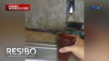 Tubig sa Cuyapo, Nueva Ecija, kulay brown at hindi mapakinabangan?! | Resibo