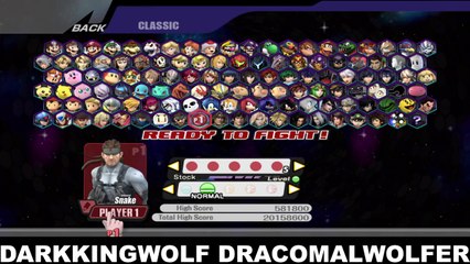 (SUPER SMASH BROS BRAWL REMIX) GAMEPLAY # 109. SNAKE.