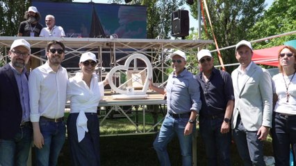 Cuori Olimpici fa tappa a Cremona e celebra il fiume Po