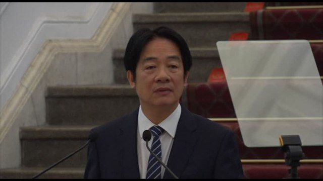 Presidente Taiwan su bilancio primo anno, tra minacce Cina e dazi Usa