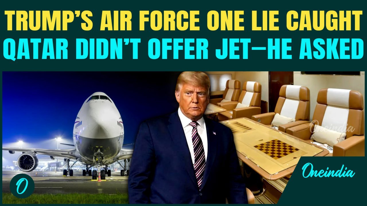Trump’s Qatar Jet Gift Lie EXPOSED! Luxurious Jet Was No Gift But a Secret Deal Sparked by Trump?