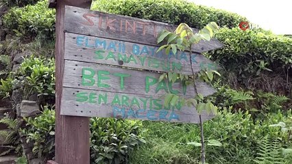 Karadenizli vatandaşın dağ başındaki Lazkopteri'ne ziyaretçi akını