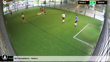 But de Anissa K - Team A