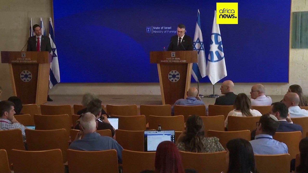 Israeli foreign minister identifies victims of shooting outside embassy in Washington