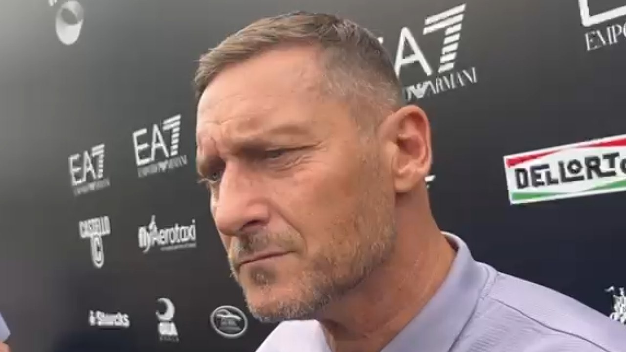 Totti: «Nuovo allenatore della Roma? Speriamo un grande personaggio con carisma»