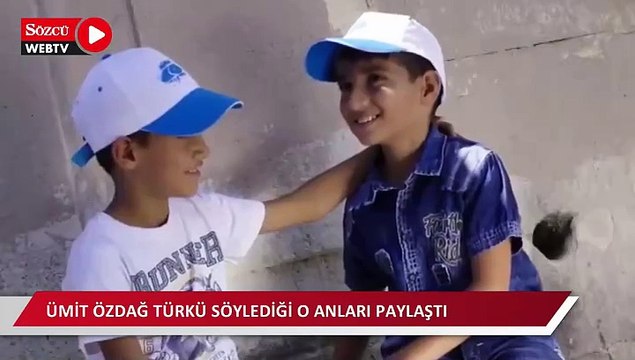 Ümit Özdağ türkü söylediği o anları paylaştı