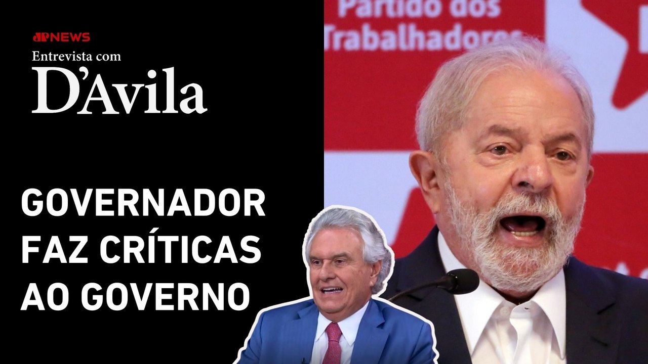 "Modelo Lula acha que é definidor do mercado", diz Caiado | ENTREVISTA COM D'AVILA
