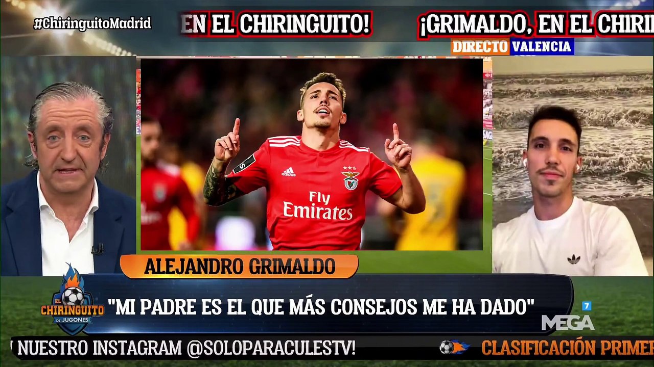 Grimaldo: "Es un orgullo sonar para el Real Mad...