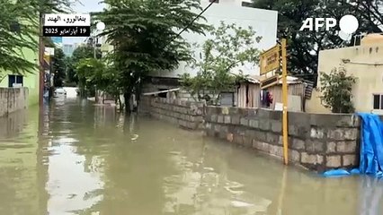 عاصمة التكنولوجيا في الهند تغرق بمياه الأمطار