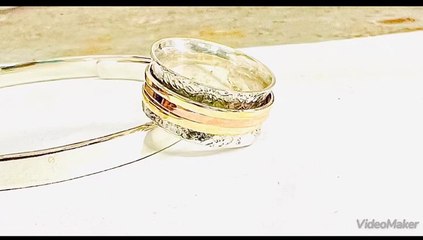 Spinner Ring – Handmade Spinning Band Ring | King David Jewelry