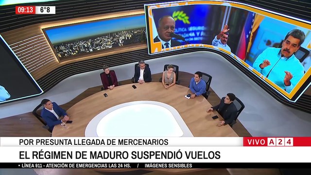 📢 VENEZUELA: EL RÉGIMEN DE NICOLÁS MADURO SUSPENDIÓ VUELOS POR PRESUNTA LLEGADA DE MERCENARIOS
