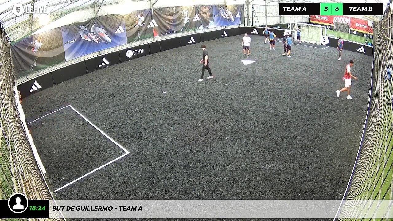 But de Guillermo - Team A