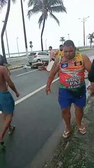 Vídeo mostra protesto na Avenida Assis Chateaubriand por falta de energia