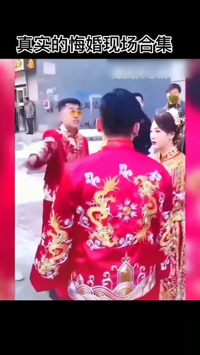 A review of the weird regretful marriage scenes on the Internet. If you haven't made up your mind, don't get married. The whole process is high-energy, wonderful clips, precious videos, and this operation is so shocking