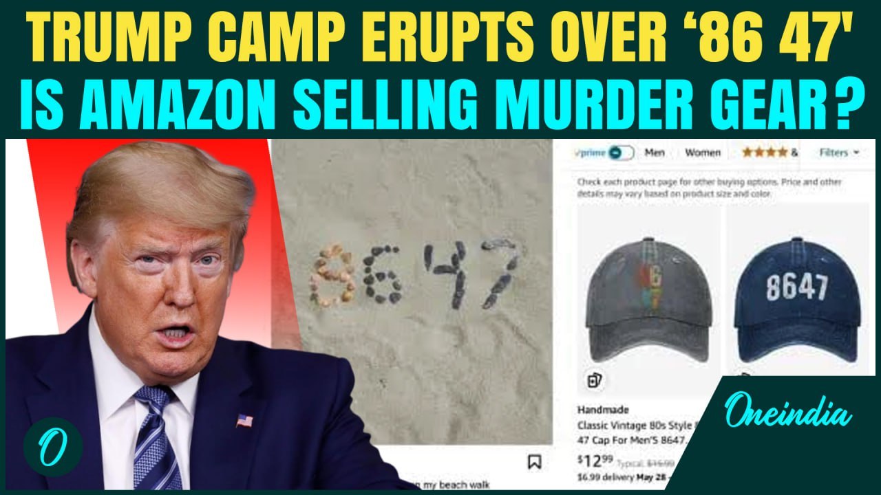 Trump Assassination Gear on Amazon? Trump Allies Erupt Over ‘8647’ Caps on Amazon After Comey’s Post