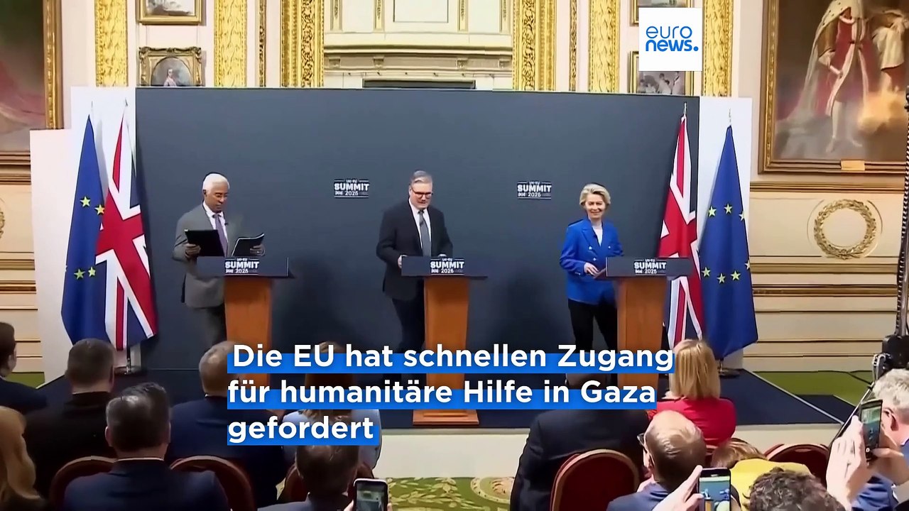Hungersnot in Gaza: Großbritannien, Frankreich und Kanada drohen Israel mit Reaktion
