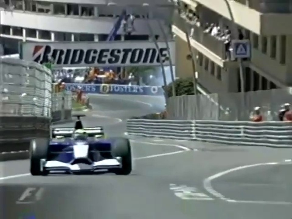 F1 – Felipe Massa (Sauber Ferrari V10) lap in qualifying – Monaco 2002