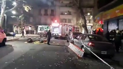 Terror en la madrugada: una explosión sacudió Recoleta y obligó a evacuar a más de 70 personas