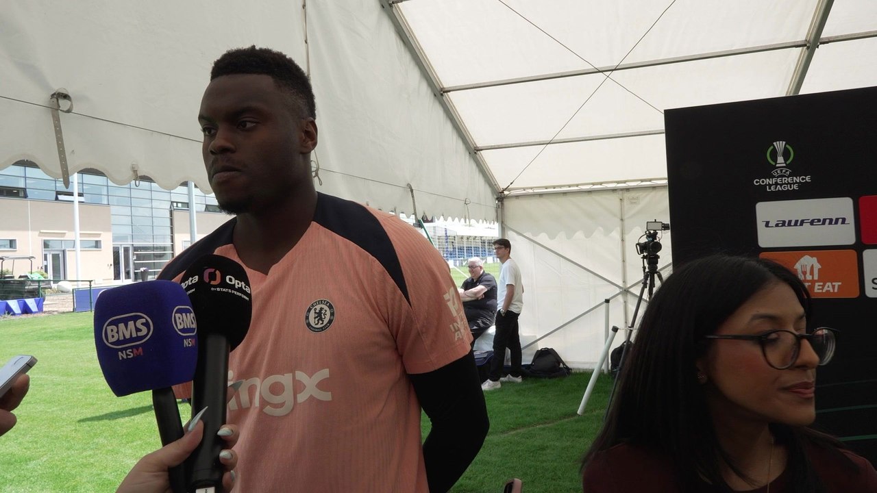 Badiashile reflects on making it to the Conference League final and reflects on the season