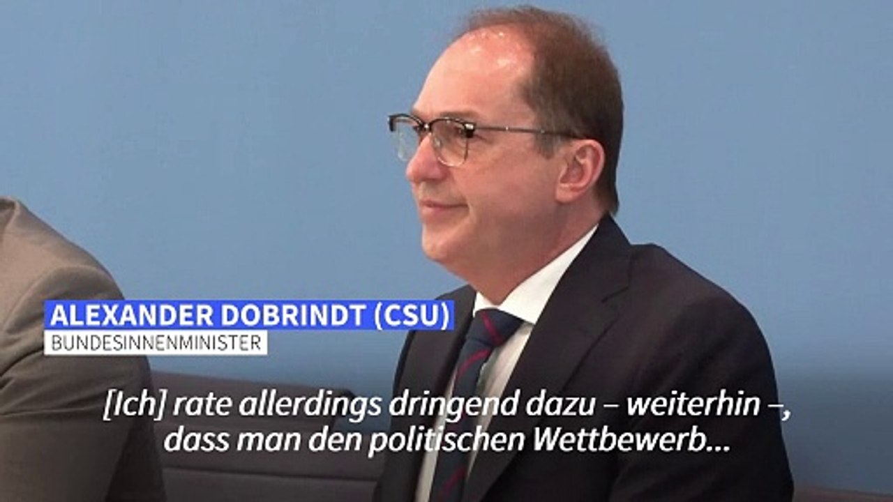 Dobrindt will AfD 'wegregieren'