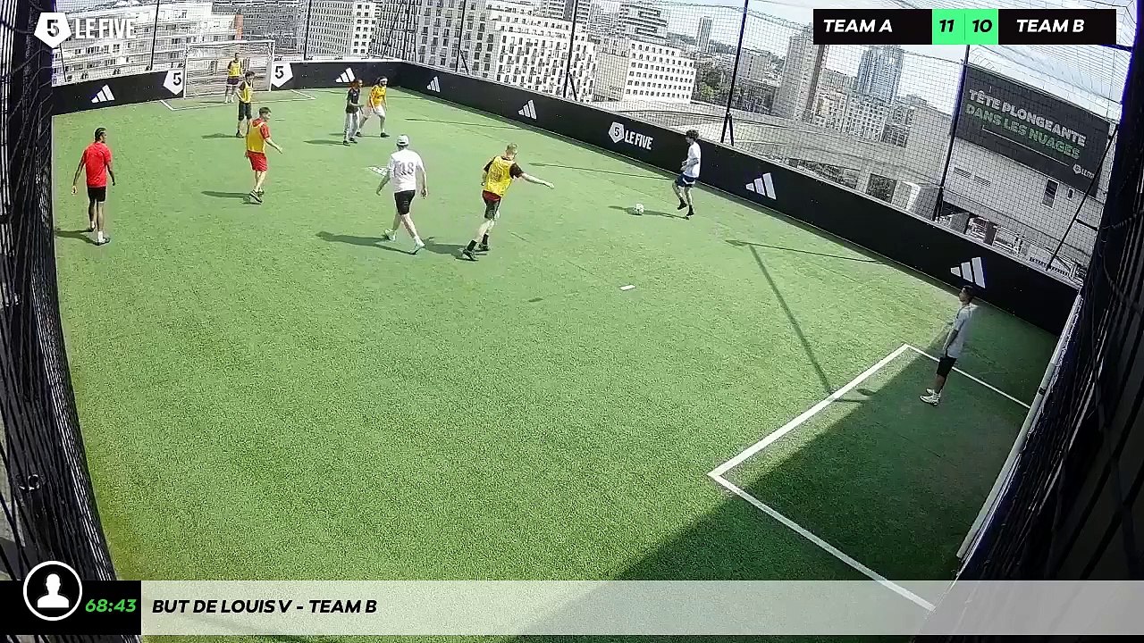 But de Louis V - Team B
