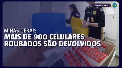Mais de 900 celulares roubados são devolvidos em ação da Polícia Civil