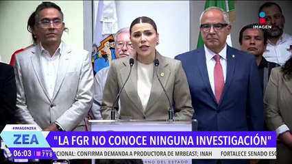 Claudia Sheinbaum respalda a Marina del Pilar: "No hay ninguna información en la FGR"