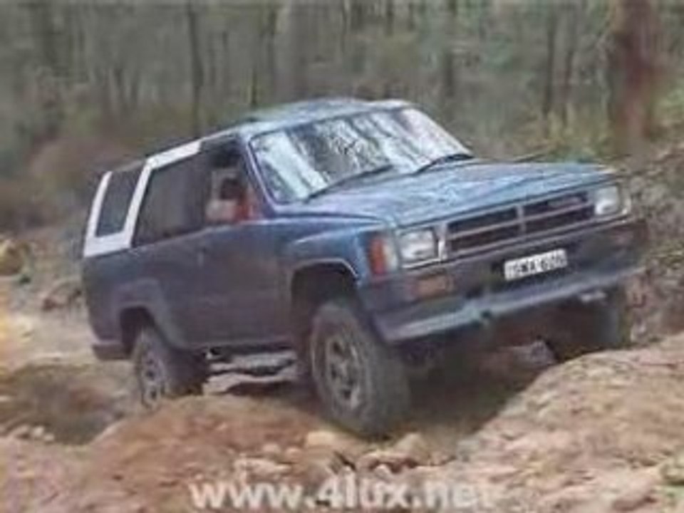 Montée off road