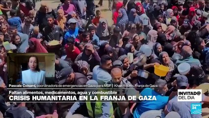 'Cinco camiones de ayuda humanitaria no son suficientes en Gaza': Pascale Coisard