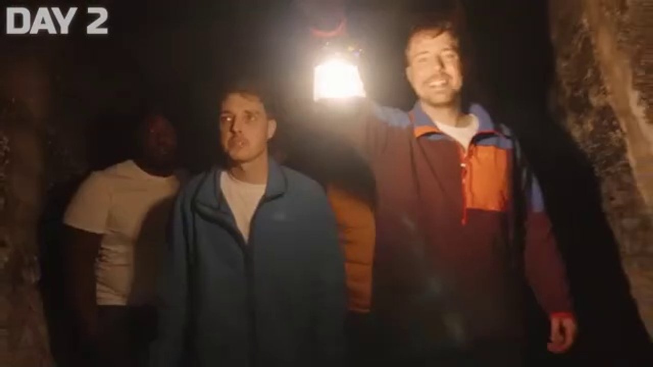 7 Days Exploring An Underground City | Mr Beast in English | Mister Beast