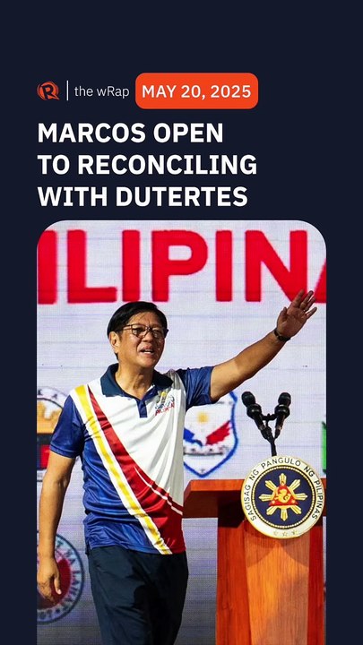 Marcos says he’s open to reconciling with Dutertes