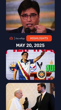 Today's headlines: Arnell Ignacio, Marcos & Duterte, JD Vance & Pope Leo | The wRap | May 20, 2025