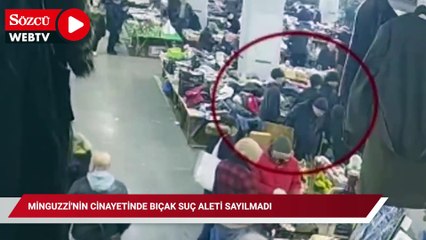 Minguzzi'nin cinayetinde bıçak suç aleti sayılmadı