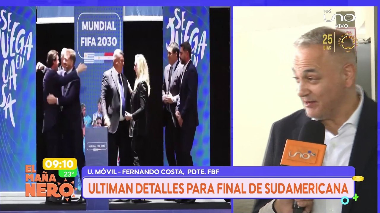 SCZ FERNANDO COSTA INSPECCIONA EL TAHUICHI CON MIRAS A LA FINAL DE LA SUDAMERICANA