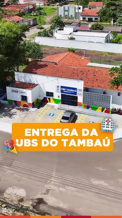 Prefeito Fred Campos entrega UBS do Tambaú totalmente reformada com novos serviços de saúde e espaço de vivência para a comunidade em Paço do Lumiar.
