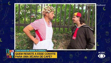 Confira as melhores cantadas na rua com dona Florinda