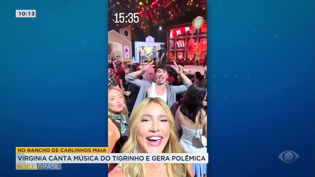 Virginia canta música do 'jogo do Tigrinho' dias depois da CPI das Bets