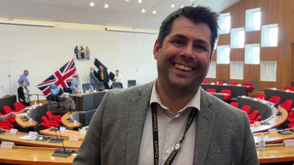 Cornwall Council first meeting - Leigh Frost