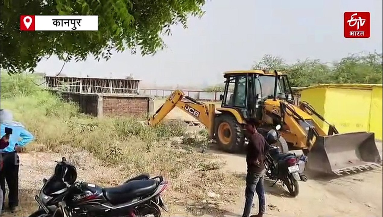 कानपुर में गरजा KDA का बुलडोजर; 18.45 करोड़ रुपये की 5 हाजर वर्ग मीटर जमीन कराया कब्जा मुक्त
