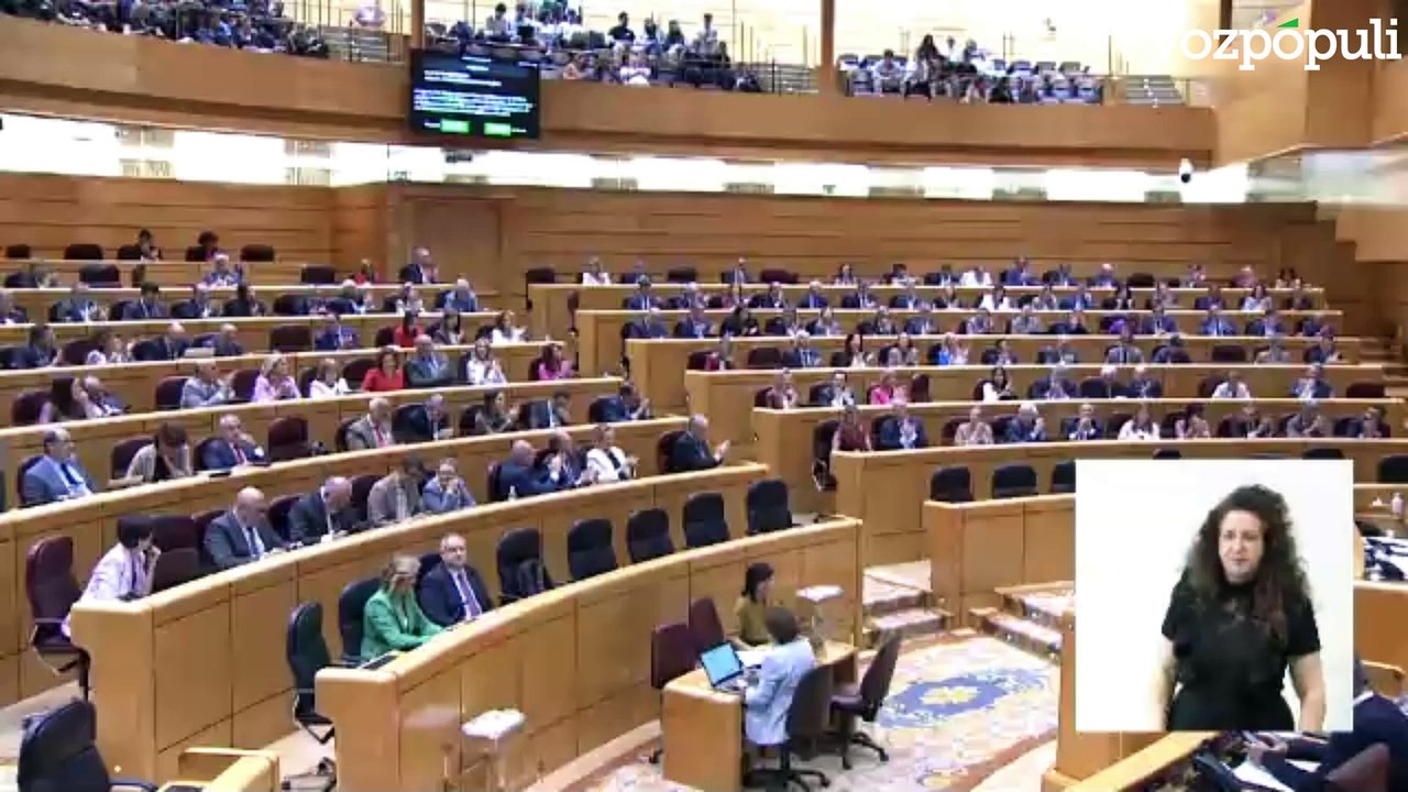 Repaso de la portavoz del PP a la vicepresidenta "experta en apagones"