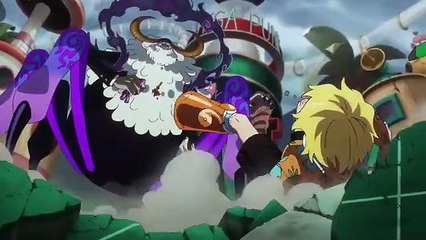 Saint Saturn Attacks Luffy || One piece episode 1129