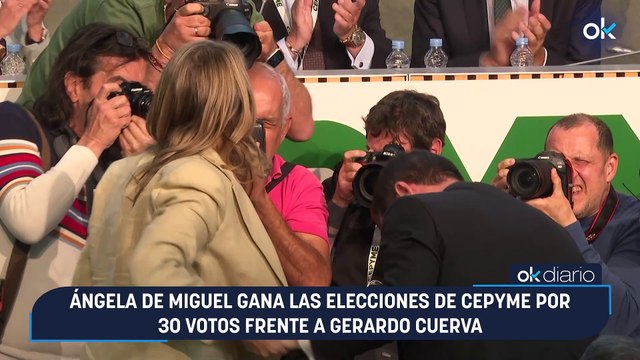 Ángela de Miguel gana las elecciones de Cepyme por 30 votos frente a Gerardo Cuerva