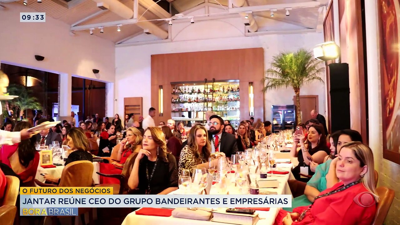 Jantar reúne Grupo Bandeirantes e empresárias em debate sobre futuro dos negócios