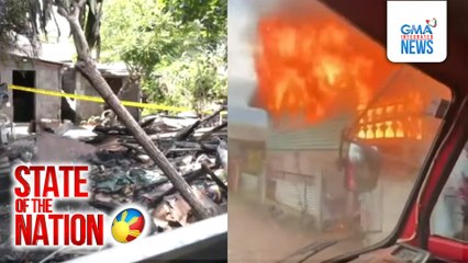 2 bata, patay matapos ma-trap sa nasunog na bahay | SONA