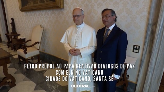 Petro propõe ao papa reativar diálogos de paz com ELN no Vaticano Cidade do Vaticano, Santa Sé