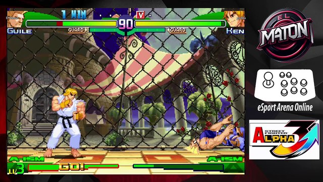 Street Fighter Alpha 3 UPPER • Luchas en linea • ELMATON vs GRULLEX • (2025/05/19) #ft5 #casual